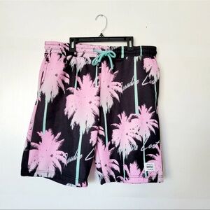 Wesc Paradise Lost Palm Tree Shorts